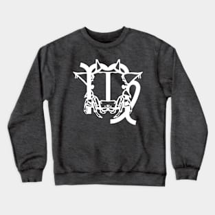 Zodiac Spiders : Virgo Crewneck Sweatshirt